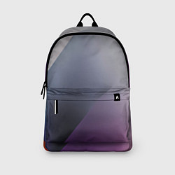 Рюкзак Color grey with stripes, цвет: 3D-принт — фото 2