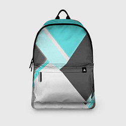Рюкзак Color black blue, цвет: 3D-принт — фото 2