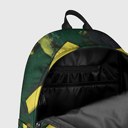Рюкзак Yellow letters on black, цвет: 3D-принт — фото 2