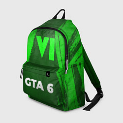 Рюкзак GTA 6 - green gradient по-центру