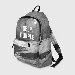 Рюкзак Deep Purple - grey gradient посередине, цвет: 3D-принт