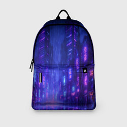 Рюкзак Одинокий город неона, цвет: 3D-принт — фото 2
