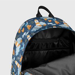 Рюкзак Маяк в облаках, цвет: 3D-принт — фото 2