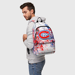 Рюкзак Montreal Canadiens NHL white, цвет: 3D-принт — фото 2