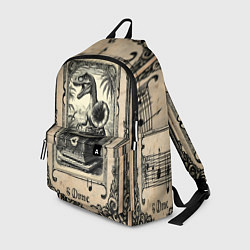 Рюкзак История развития звуковых носителей на марках