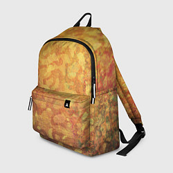 Рюкзак Абстракция - orange camouflage, цвет: 3D-принт