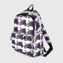 Рюкзак Motorcycle purple