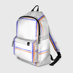 Рюкзак Neon white orange light blue