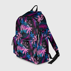 Рюкзак Palm pink blue pink, цвет: 3D-принт