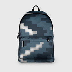 Рюкзак Пиксельная текстура камуфляж, цвет: 3D-принт — фото 2