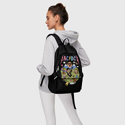 Рюкзак ACDC, мультяшный стиль, цвет: 3D-принт — фото 2