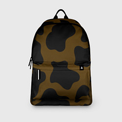 Рюкзак Коричневая коровья расцветка, цвет: 3D-принт — фото 2