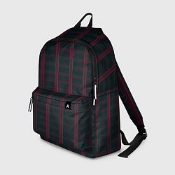 Рюкзак Color dark cage red stripes