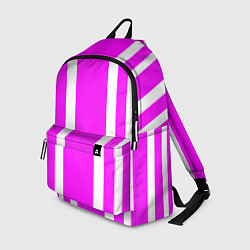 Рюкзак Color white pink stripes