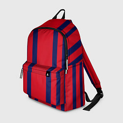 Рюкзак Color black red stripes