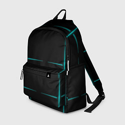 Рюкзак Color black blue stripes
