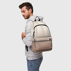 Рюкзак Градиент песочный, цвет: 3D-принт — фото 2