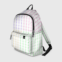 Рюкзак Color white multicolored stripes