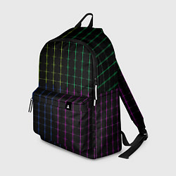 Рюкзак Color black multicolored stripes