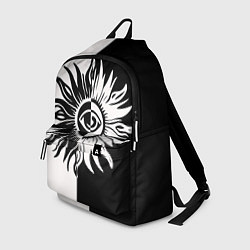 Рюкзак Солнце черно-белое
