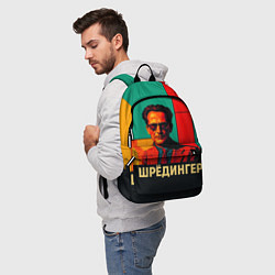 Рюкзак Шредингер поп-арт, цвет: 3D-принт — фото 2