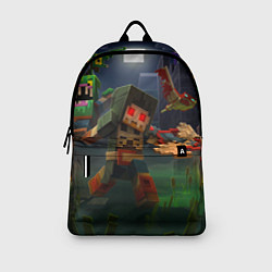Рюкзак Майнкрафт - темная ночь, цвет: 3D-принт — фото 2