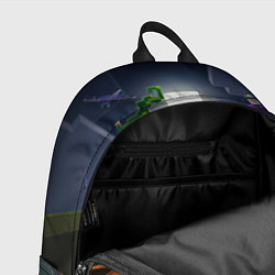 Рюкзак Майнкрафт - темная ночь, цвет: 3D-принт — фото 2