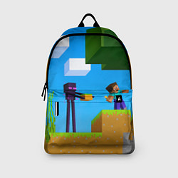 Рюкзак Эндермен помогает героям, цвет: 3D-принт — фото 2