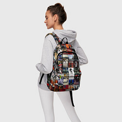 Рюкзак Eminem - обложки альбомов и песен, цвет: 3D-принт — фото 2