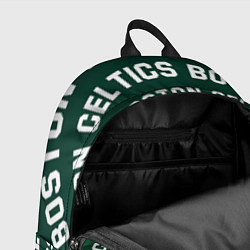 Рюкзак Бостон Селтикс логотип и надписи, цвет: 3D-принт — фото 2