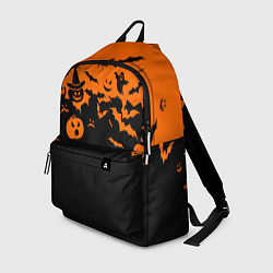Рюкзак Хэллоуин тыквы и призраки