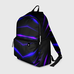 Рюкзак Color black neon stripes