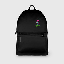 Рюкзак Night club neon, цвет: 3D-принт — фото 2