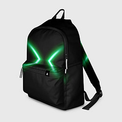 Рюкзак Neon green lines, цвет: 3D-принт