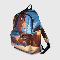 Рюкзак Лошадка у камина