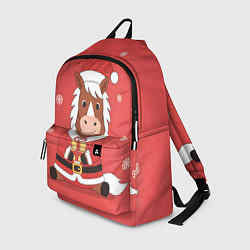 Рюкзак Новогодняя лошадка с подарком