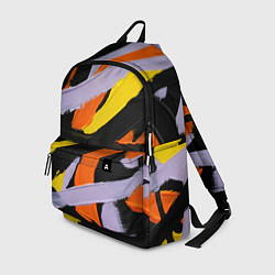 Рюкзак Полоски краски абстракция, цвет: 3D-принт