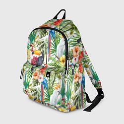 Рюкзак Попугаи в тропиках, цвет: 3D-принт