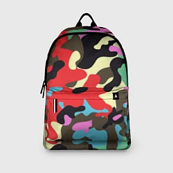 Рюкзак Яркий камуфляж, цвет: 3D-принт — фото 2