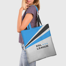Сумка-шопер ESL league, цвет: 3D-принт — фото 2