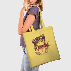 Сумка-шопер Pikachu цвета 3D-принт — фото 2