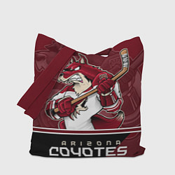 Сумка-шопер Arizona Coyotes, цвет: 3D-принт