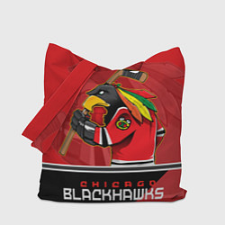 Сумка-шопер Chicago Blackhawks, цвет: 3D-принт