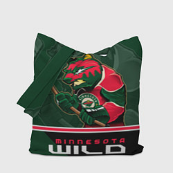 Сумка-шопер Minnesota Wild, цвет: 3D-принт