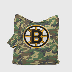 Сумка-шопер Bruins Camouflage, цвет: 3D-принт