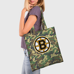 Сумка-шопер Bruins Camouflage, цвет: 3D-принт — фото 2