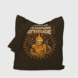 Сумка-шопер Steampunk Attitude, цвет: 3D-принт