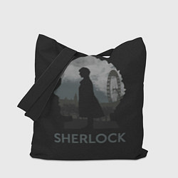 Сумка-шопер Sherlock World, цвет: 3D-принт