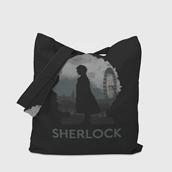 Сумка-шопер Sherlock World, цвет: 3D-принт