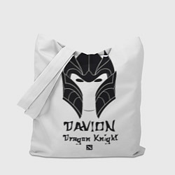 Сумка-шопер Davion: Dragon Knight, цвет: 3D-принт